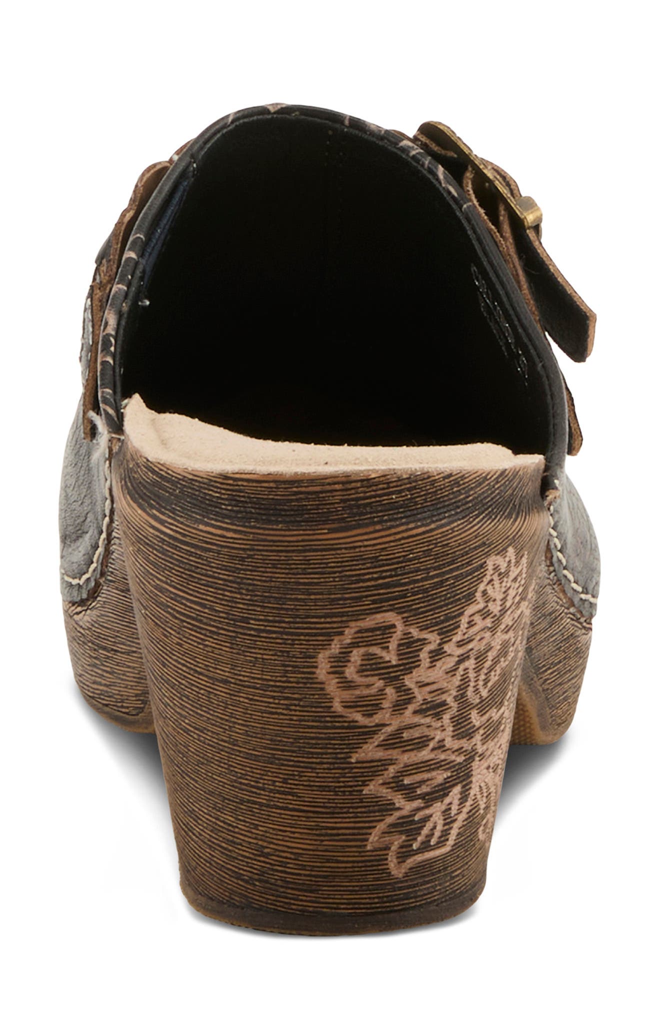 L'Artiste by Spring Step Calliroe Platform Clog, Alternate, color, Black Multi