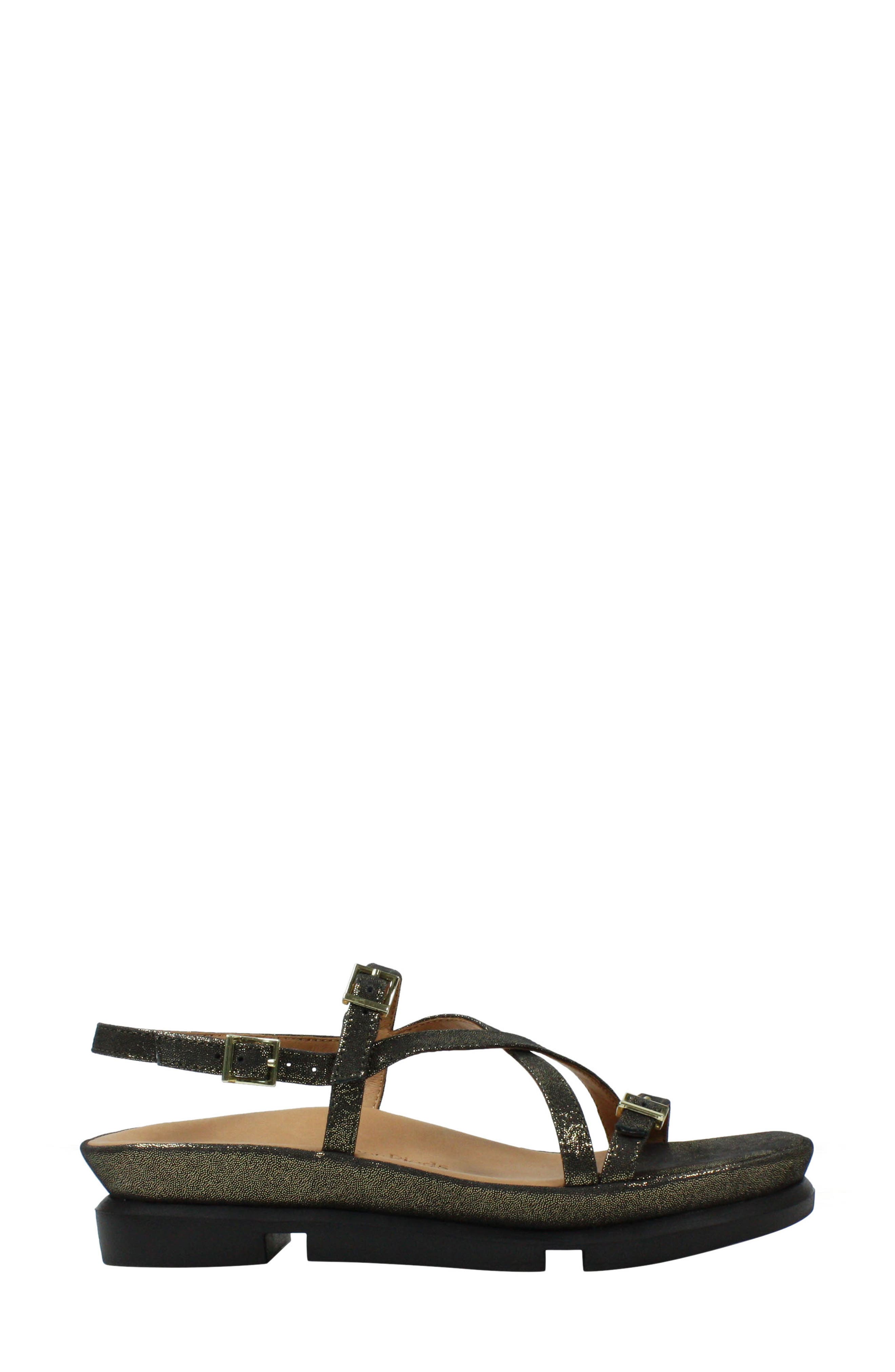 L'Amour des Pieds 'Verdun' Crisscross Sandal, Alternate, color, 