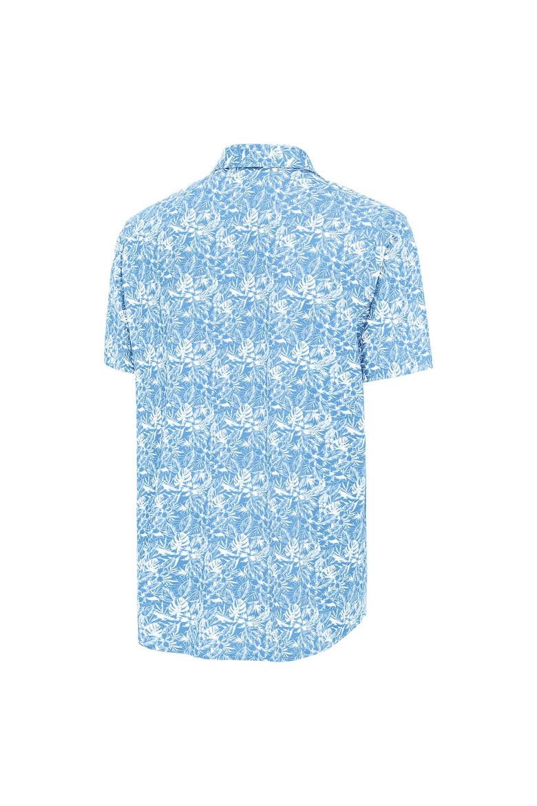 Men's Antigua Powder Blue Philadelphia Phillies Resort Button-Up Shirt, Alternate, color, Powder Blue