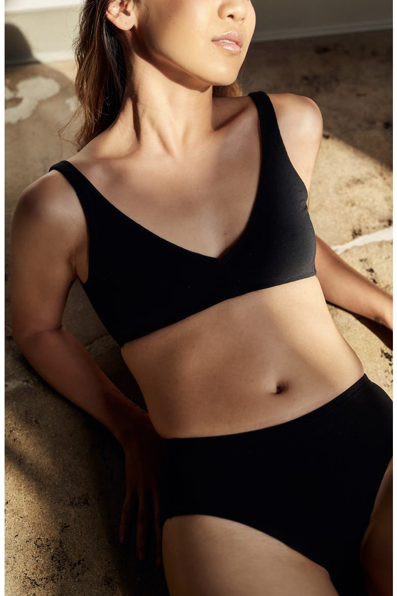 Everyday Bralette, Alternate, color, BLACK