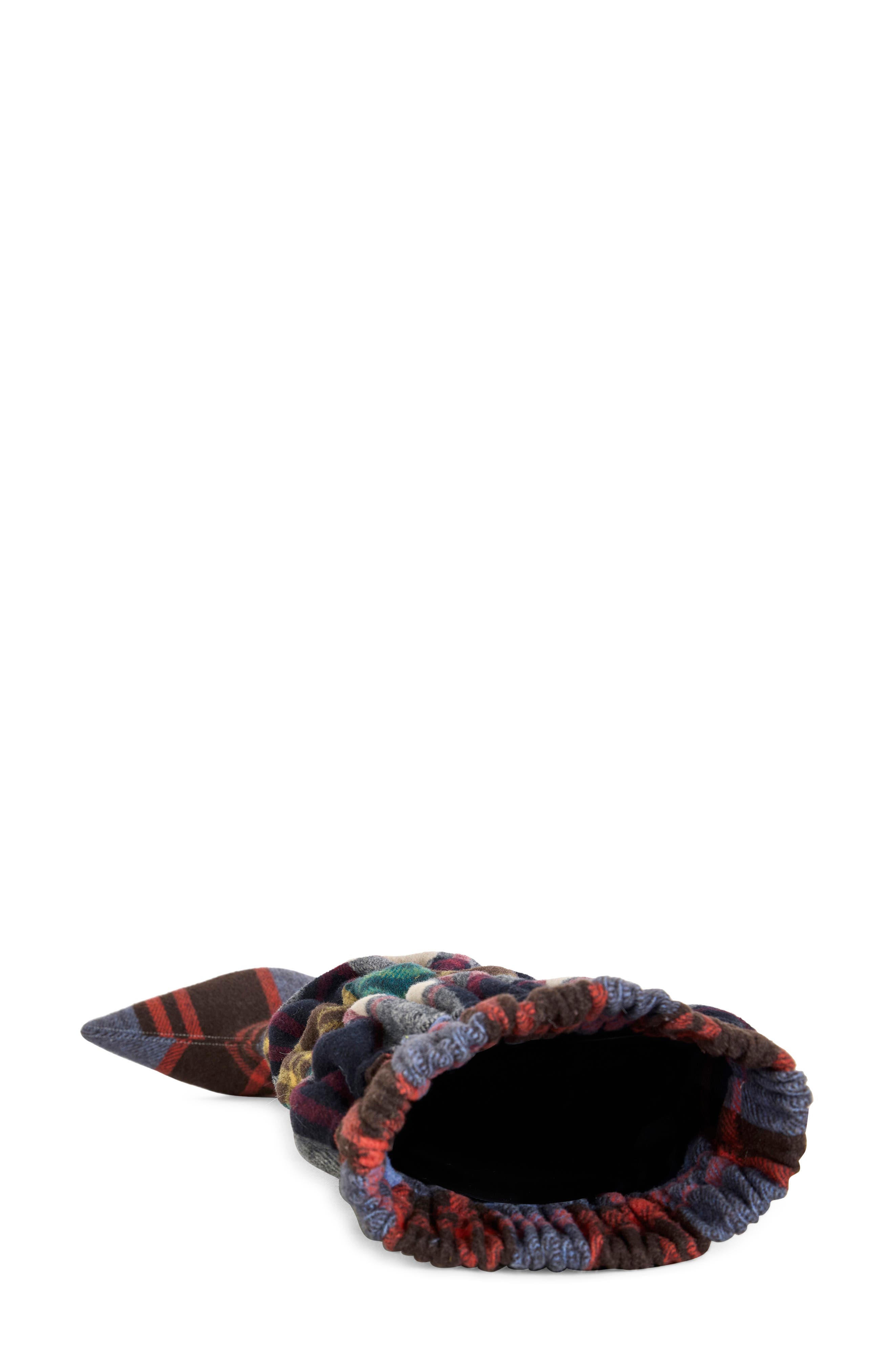 AZALEA WANG Elodie Plaid Multicolor Stiletto Boot, Alternate, color, Multi