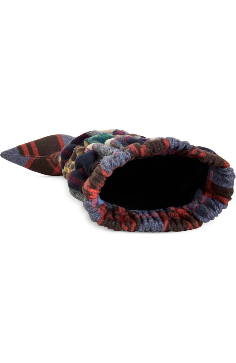 AZALEA WANG Elodie Plaid Multicolor Stiletto Boot, Alternate, color,