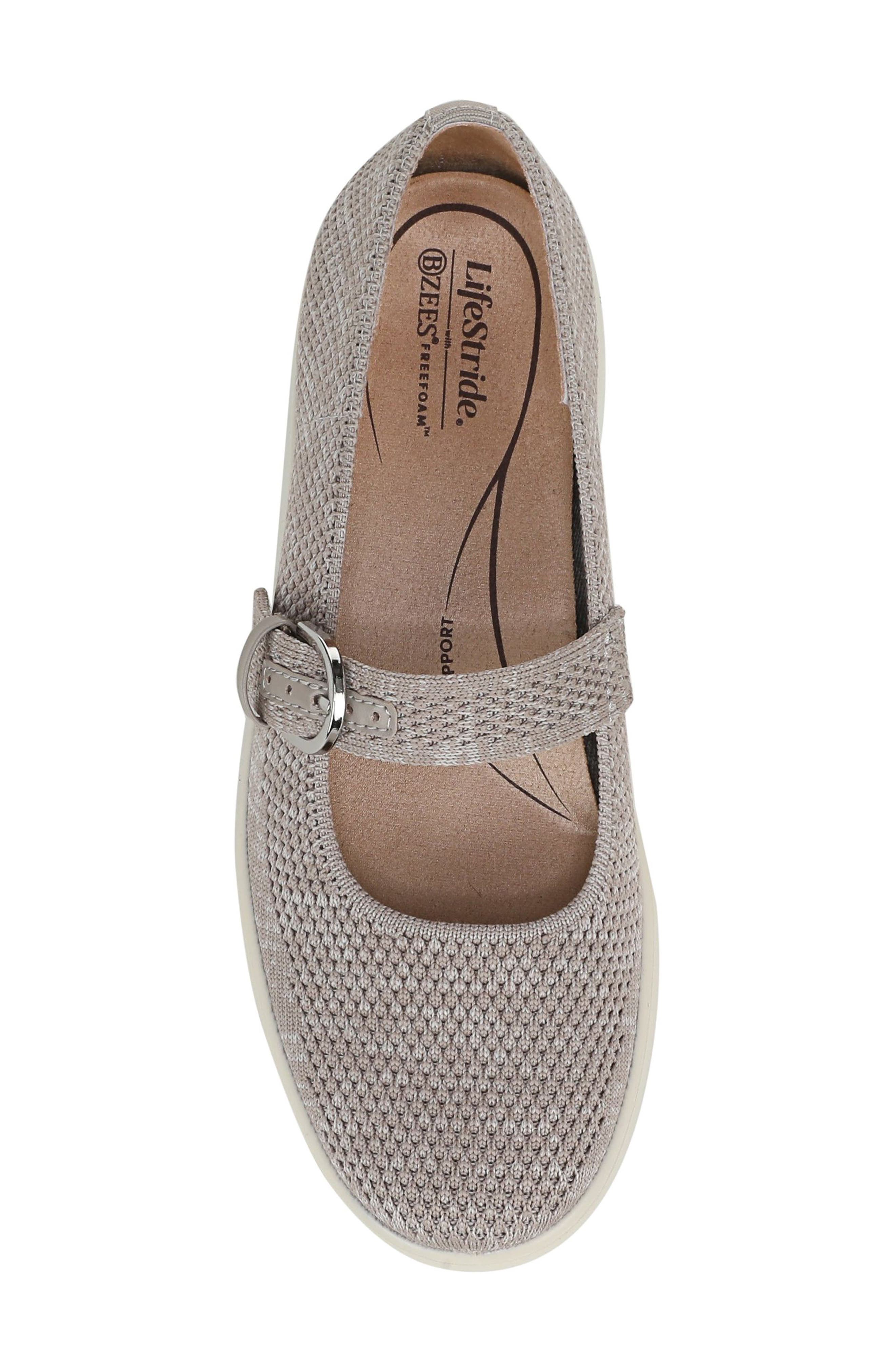 Nuevo Mary Jane, Alternate, color, SIMPLY TAUPE KNIT FABRIC