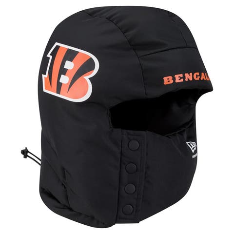 Men's New Era  Black Cincinnati Bengals Puffer Balaclava
