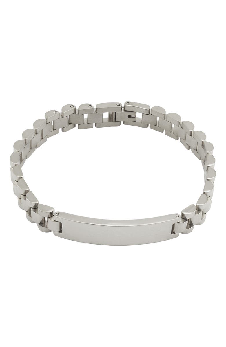 REBL Cypress Chain Bracelet, Main, color, Silver