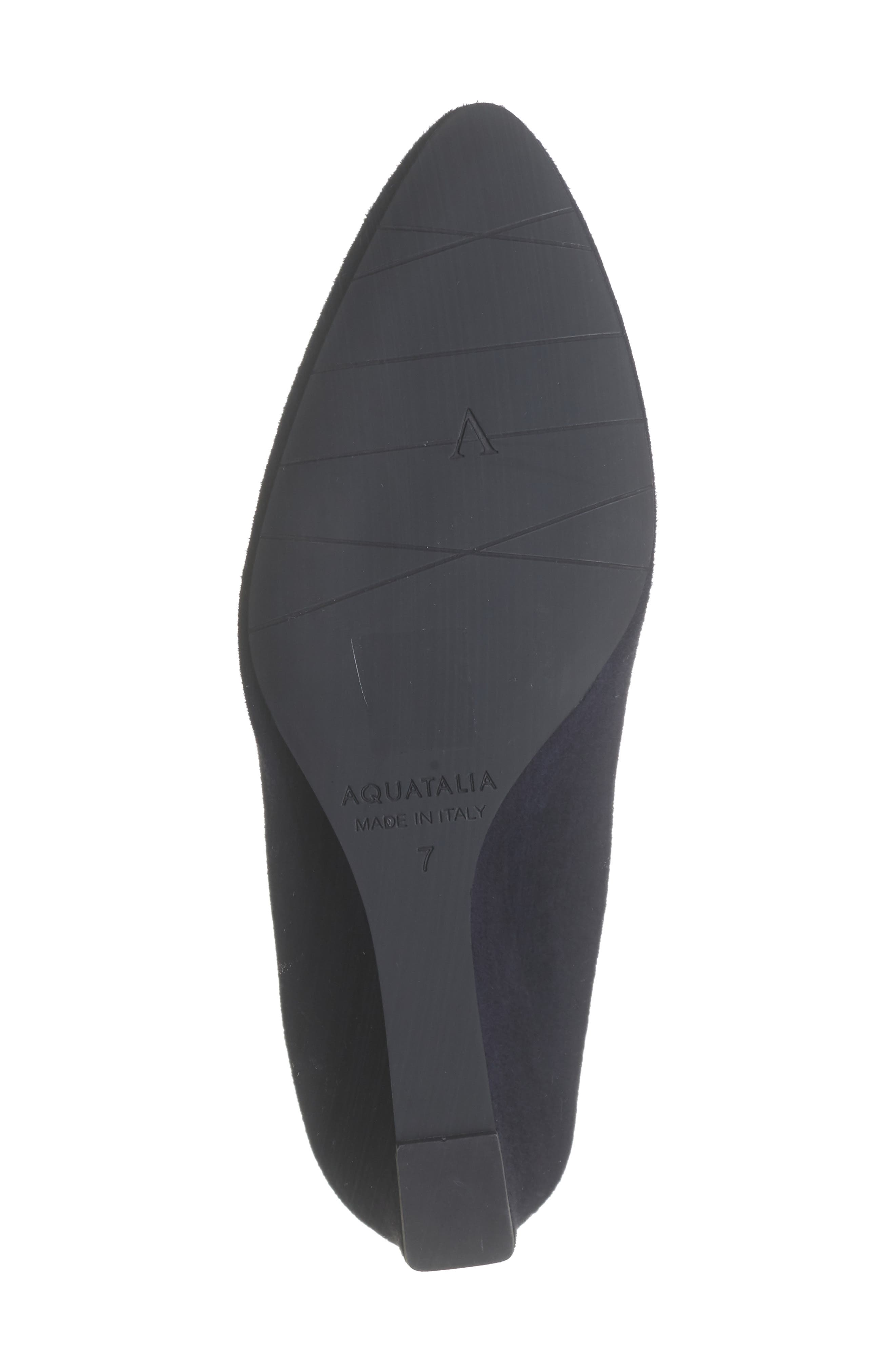 Aquatalia Posie Wedge Pump, Alternate, color, 