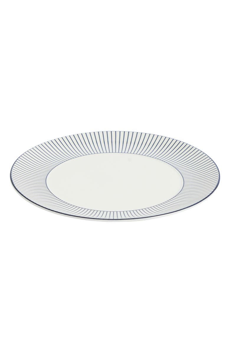 Wedgwood Gio Pinstripe Bone China Side Plate, Alternate, color, White Multi