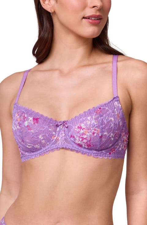 Flirt Lace Underwire Demi Bra