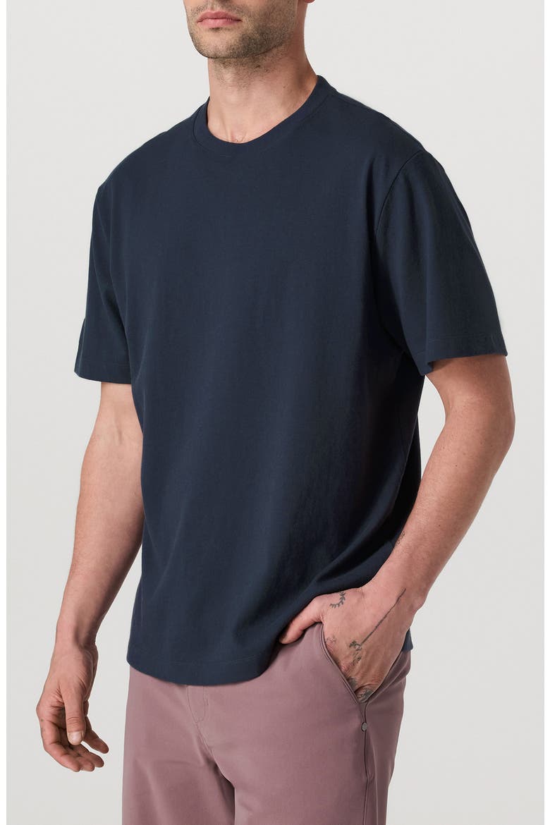 Relaxed Fit Organic Cotton T-Shirt, Main, color, NAVY