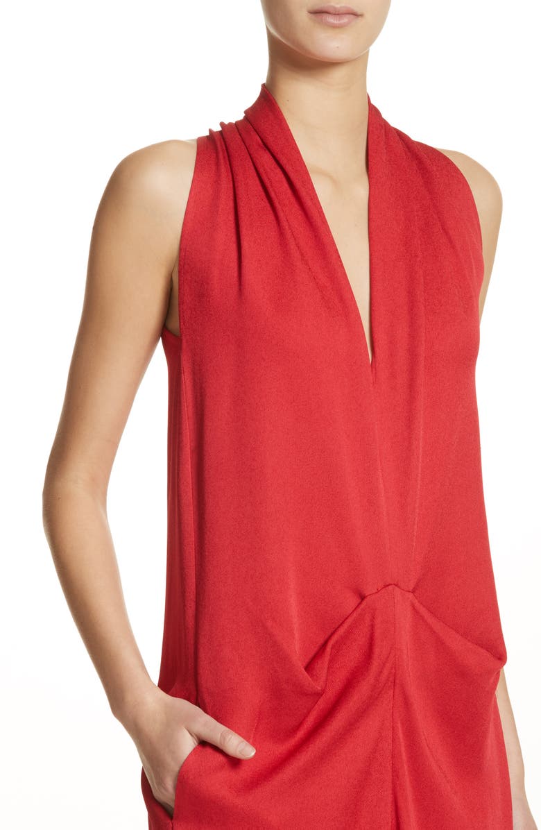 Zero + Maria Cornejo Eco Gathered Maxi Dress, Alternate, color, 