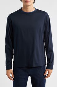 BOSS Talley Cotton Crewneck Top