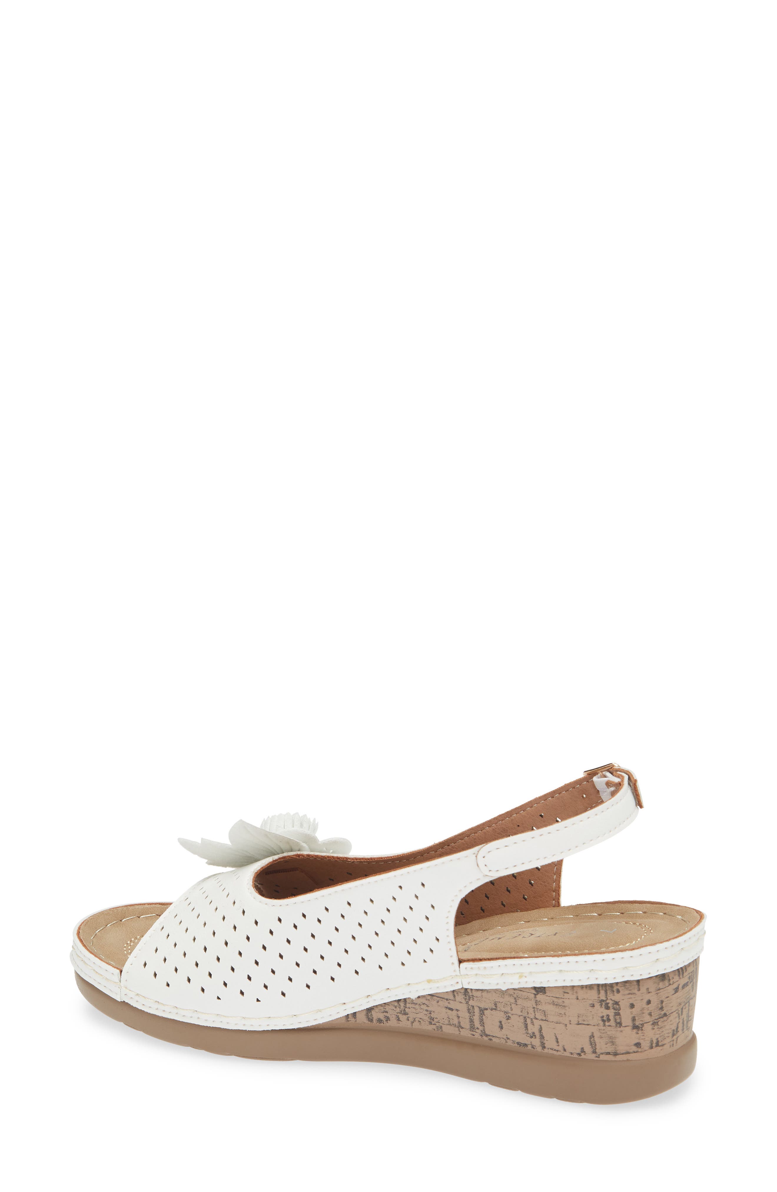 Bethea Floral Applique Slingback Sandal - image 4