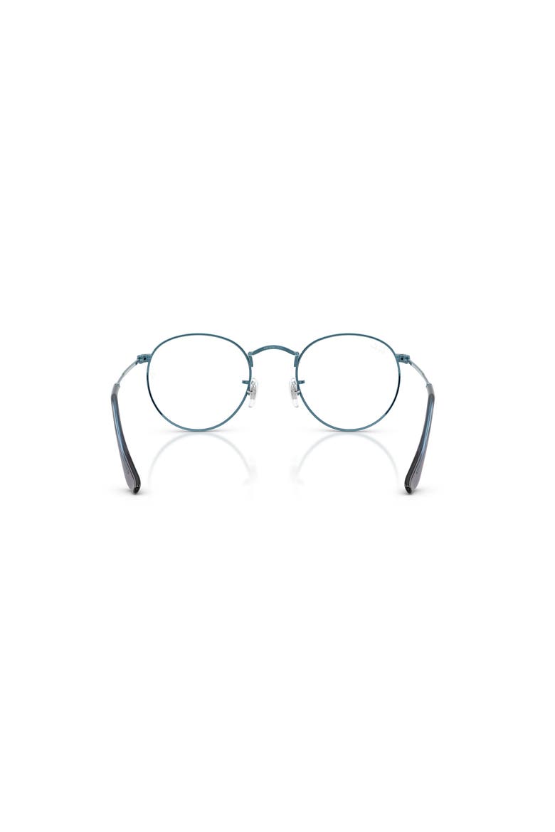 50mm Round optical glasses, Alternate, color, Blue