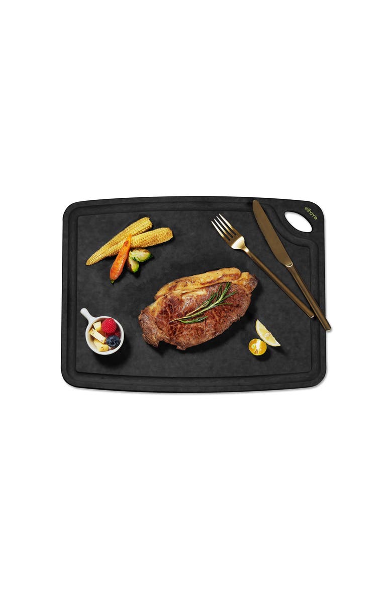 Classic Series 10 x 13 x 1/4 Cutting Board - Medium- Black Color, Main, color, Black