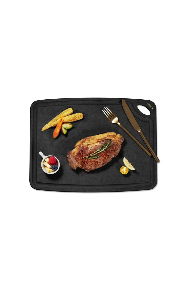Elihome Classic Series 10 x 13 x 1/4 Cutting Board - Medium- Black Color, Main, color, Black