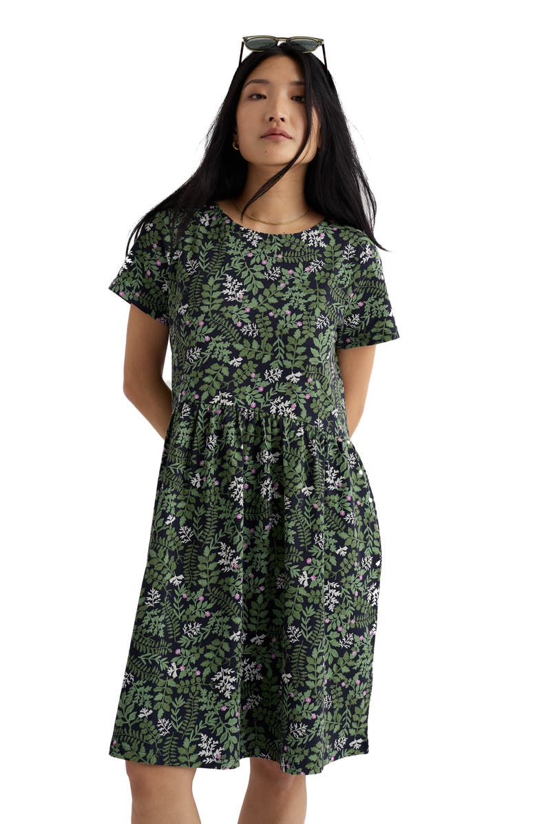 Seasalt Cornwall Carleon Cove Organic Cotton T-Shirt Dress, Alternate, color,