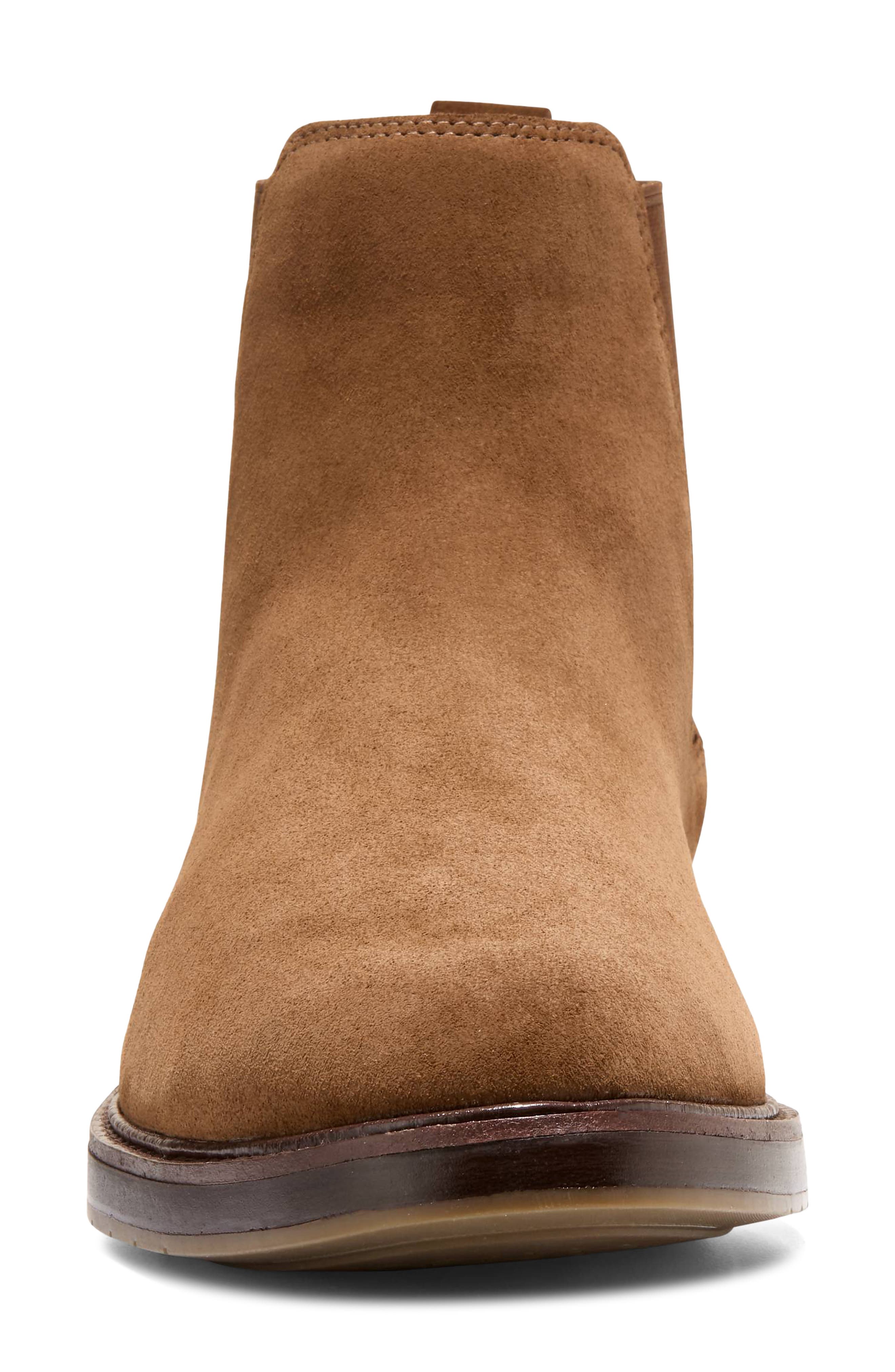 Cole Haan Judson Grand Chelsea Boot, Alternate, color, Spiced Brown Suede