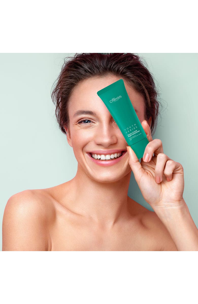 SKINCHEMISTS Youth Series Green Caviar Night Moisturiser 50ml x 2 Duo Pack, Alternate, color, White