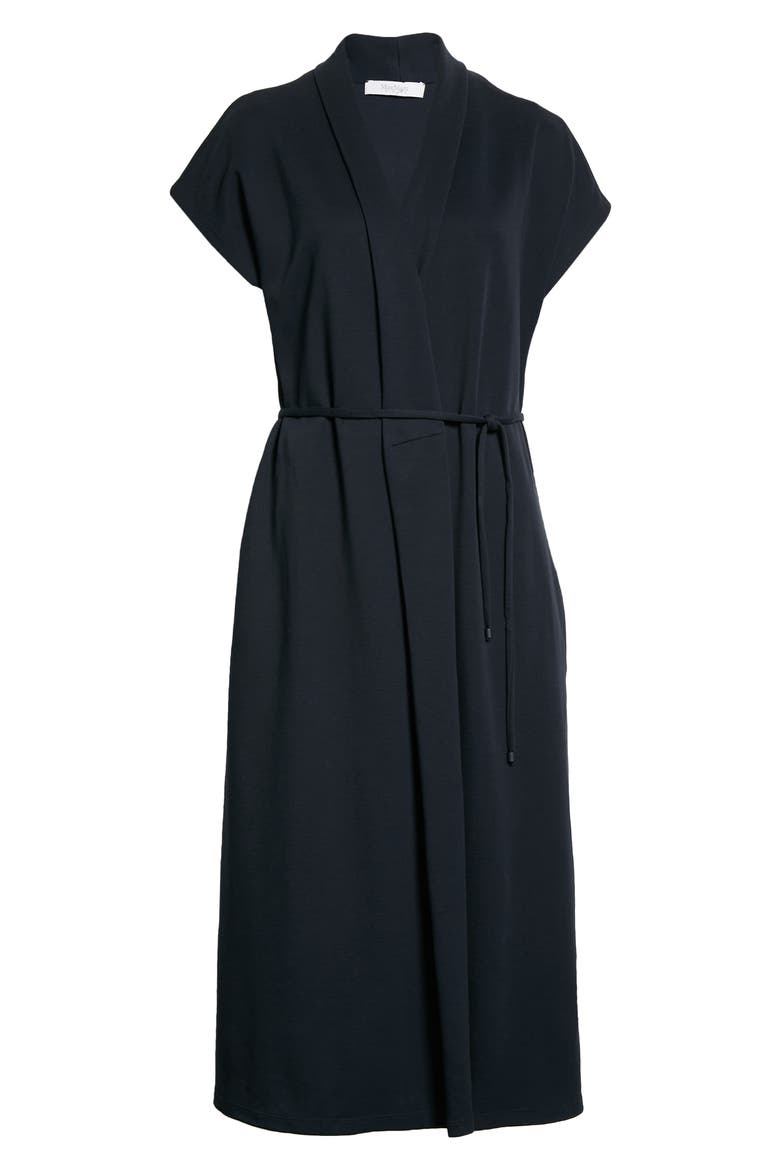 Benaco Faux Wrap Dress, Alternate, color, NAVY