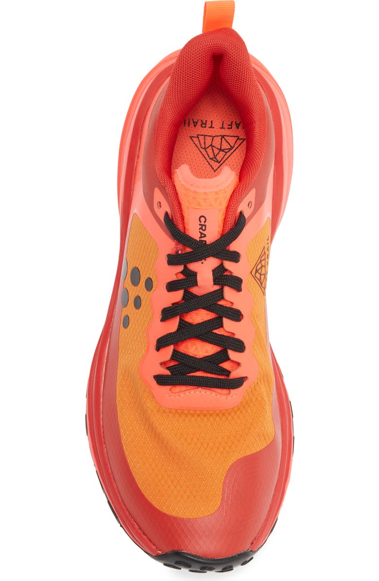 Craft Pure Trail X Running Shoe, Alternate, color, Chestnut-Shock