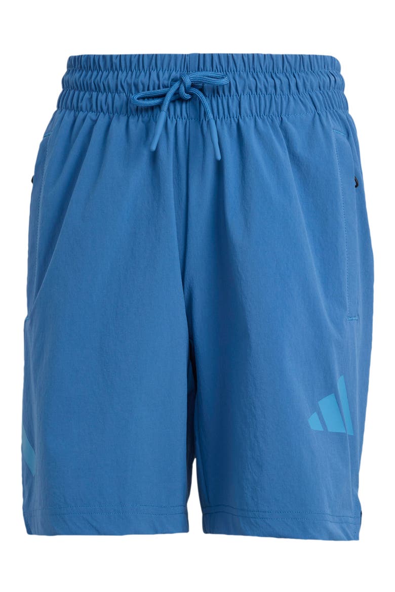 Kids' Z-N-E Woven Travel Shorts, Main, color, DUSKY PETROL/ DUSKY INK