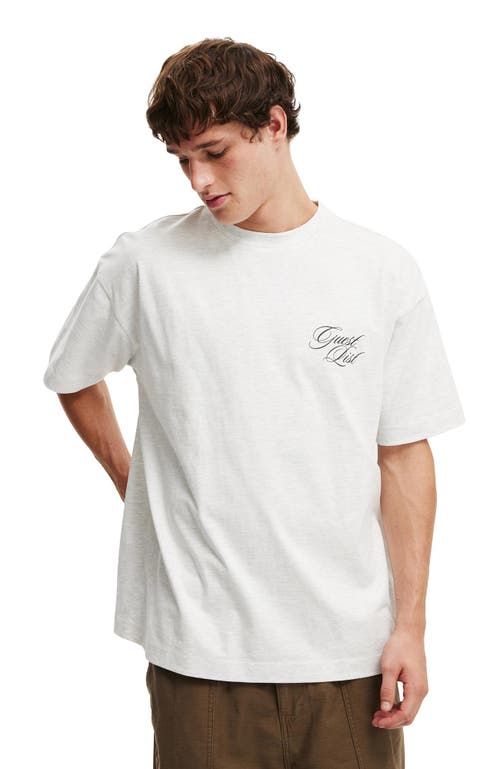 COTTON ON COTTON ON BOX FIT TEXT T-SHIRT