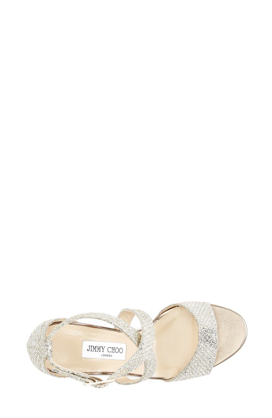 'Fearne' Sandal, Alternate, color, CHAMPAGNE