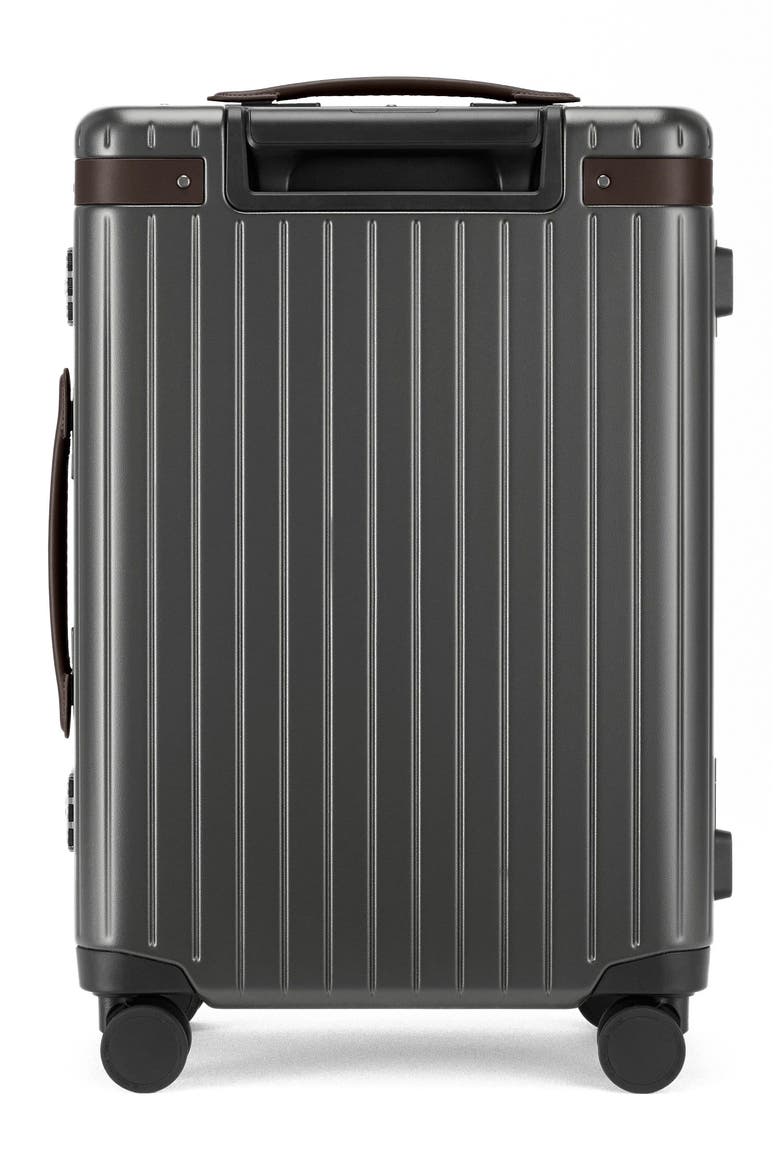 The Large Carry-on, Alternate, color, Grey / Chocolate