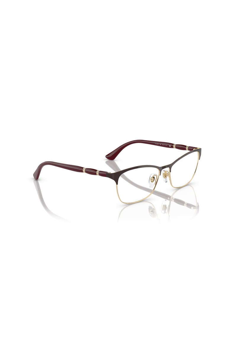 52mm Cat Eye optical glasses, Alternate, color, Red