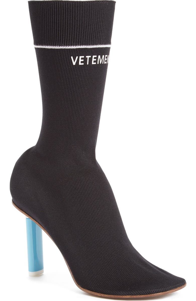 VETEMENTS Sock Boots, Main, color,
