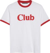 STOCKHOLM SURFBOARD CLUB Club Organic Cotton Ringer T-Shirt