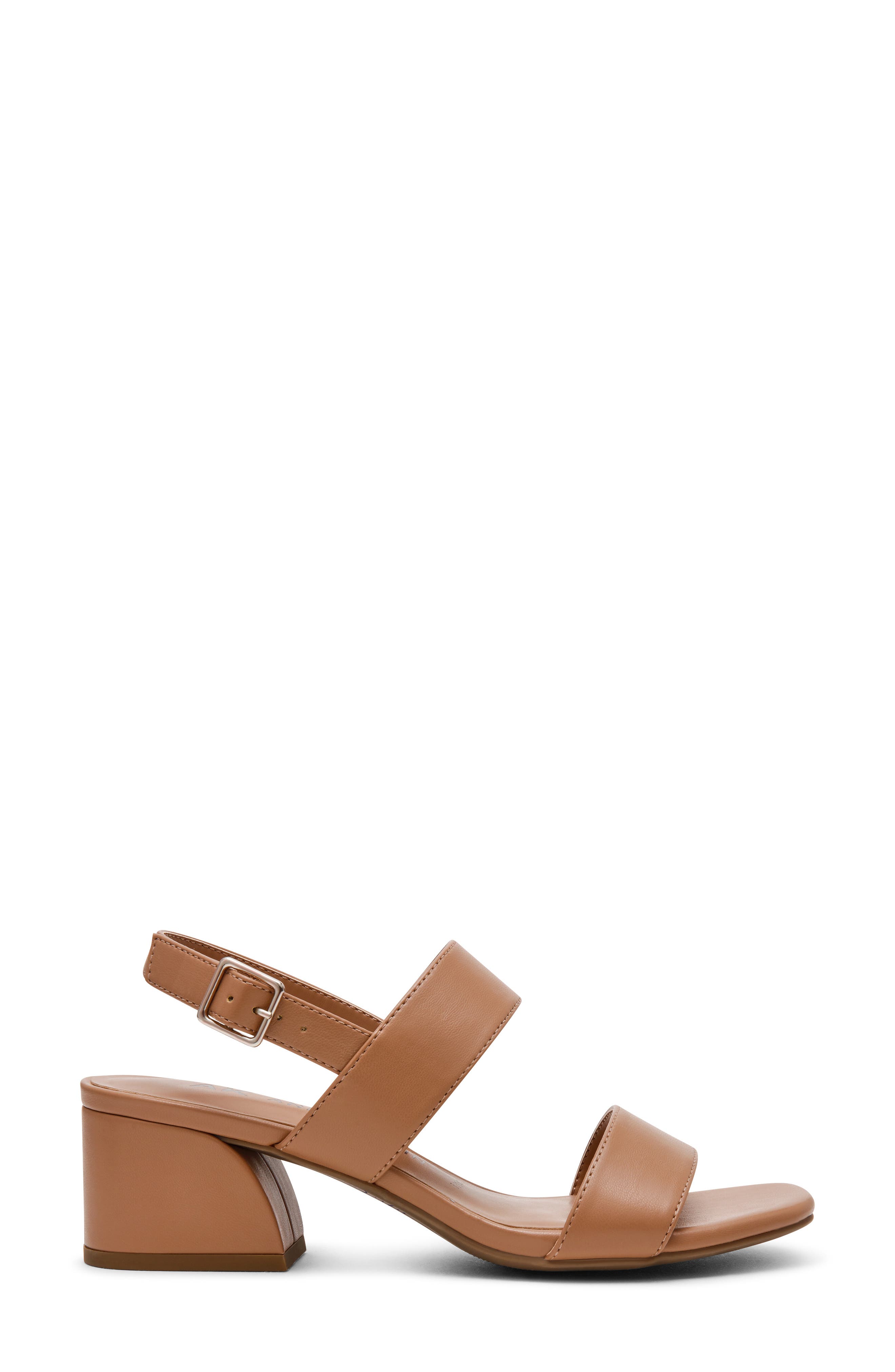 Macaron Block Heel Sandal, Alternate, color, COFFEE