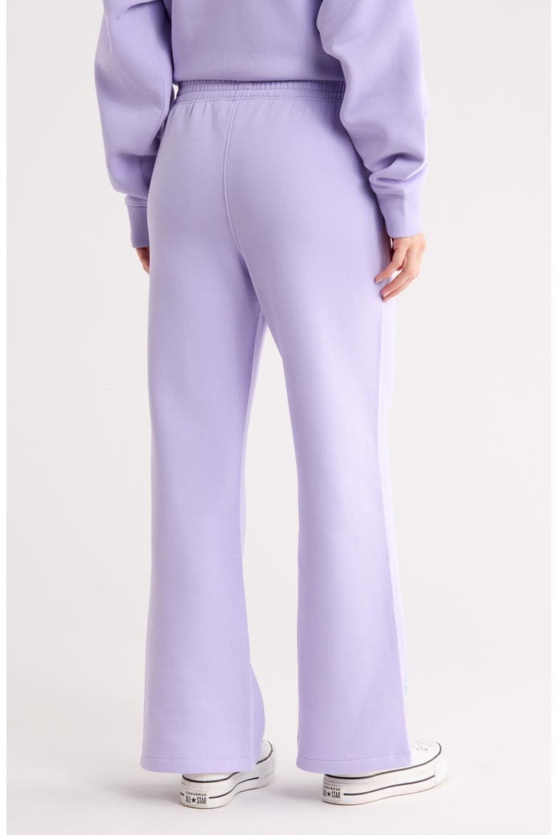 Wave Runner Fleece Flare Pants, Alternate, color, LAVENDER