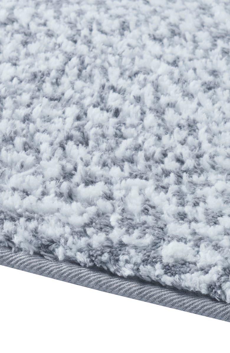 VCNY HOME Heathered Bath Rug, Alternate, color, Grey