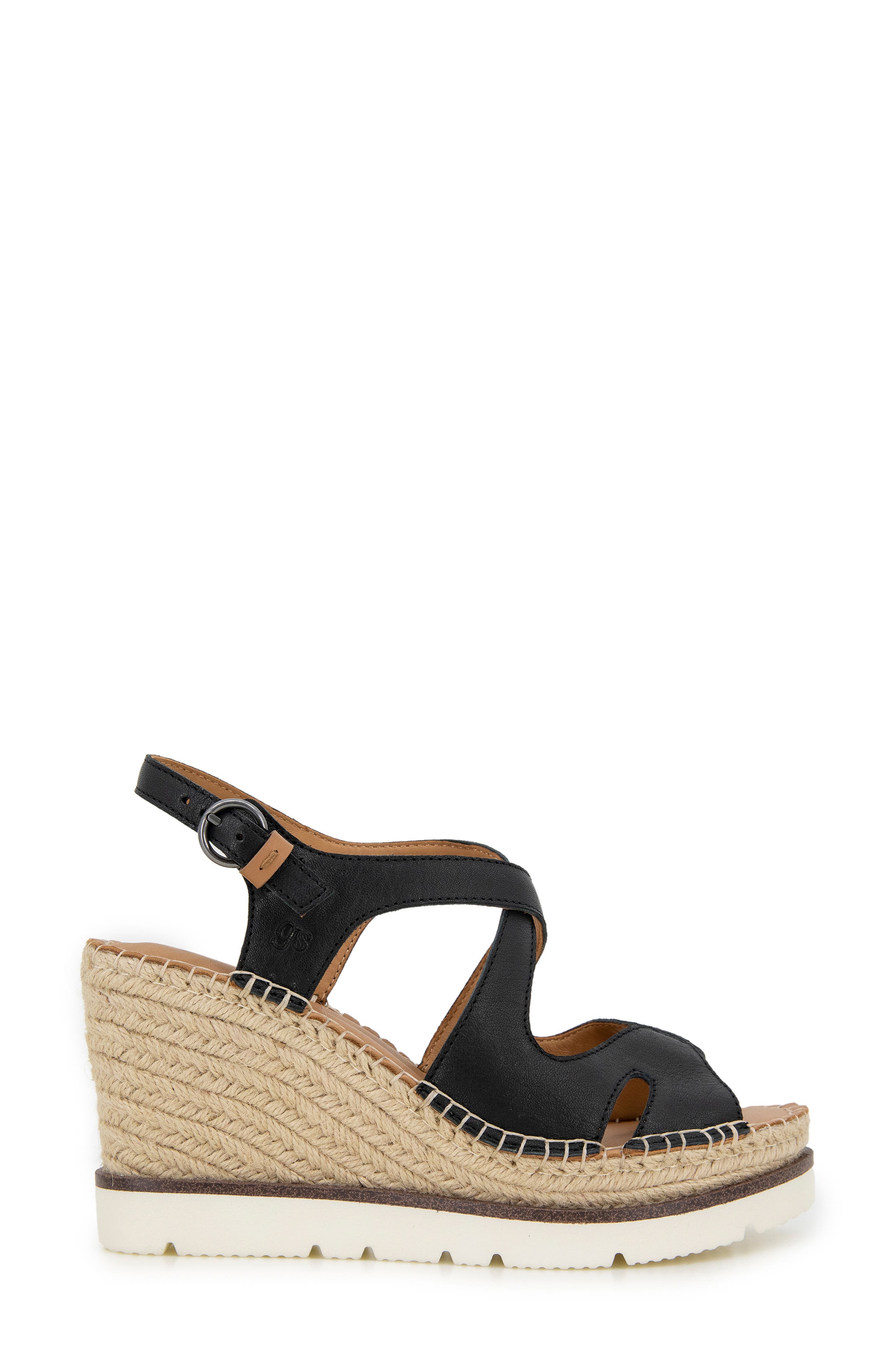 Gentle Souls Elise Slingback Espadrille Platform Wedge Sandal, Alternate, color, 