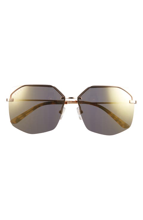 Bree 62mm Square Sunglasses