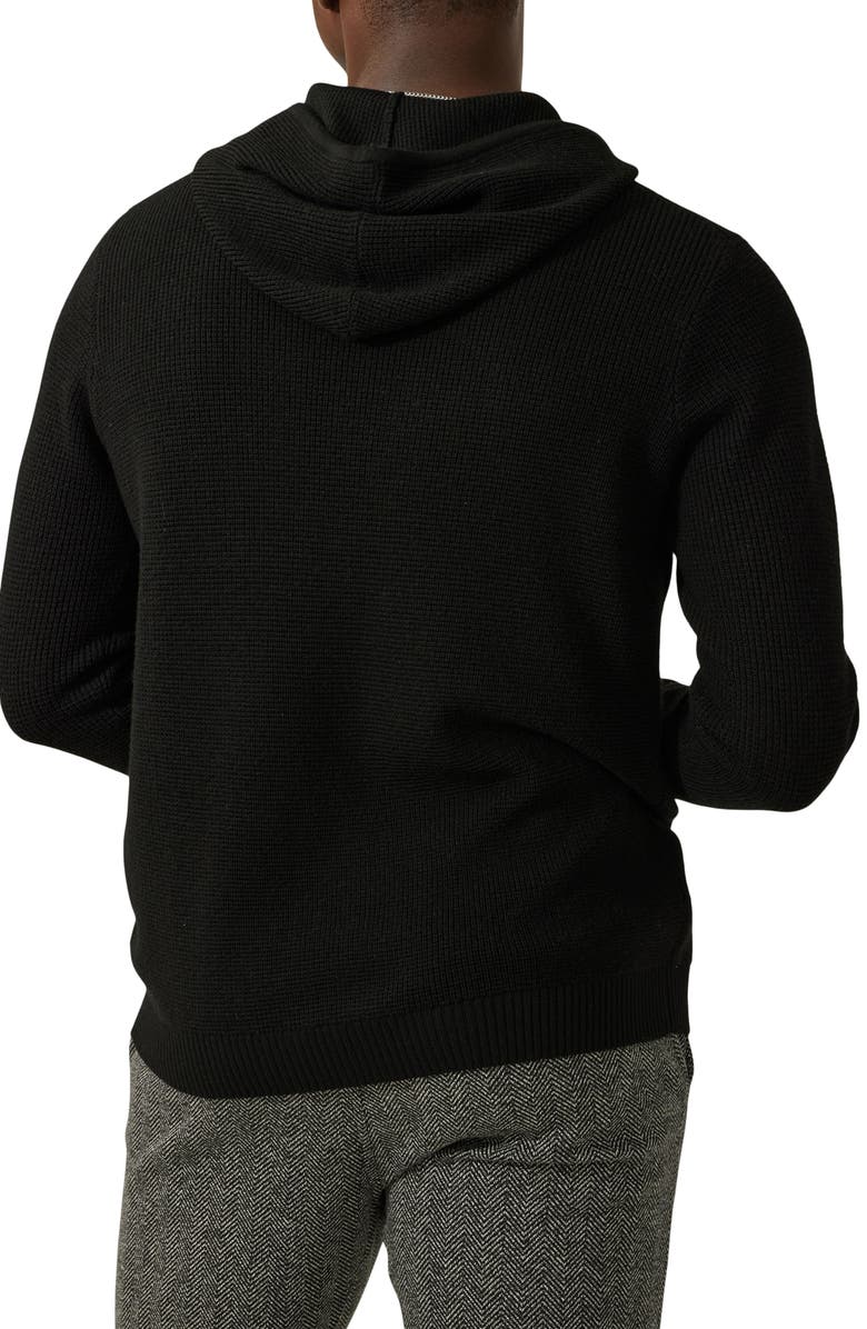 Good Man Brand Waffle Knit Merino Wool Hoodie, Alternate, color,