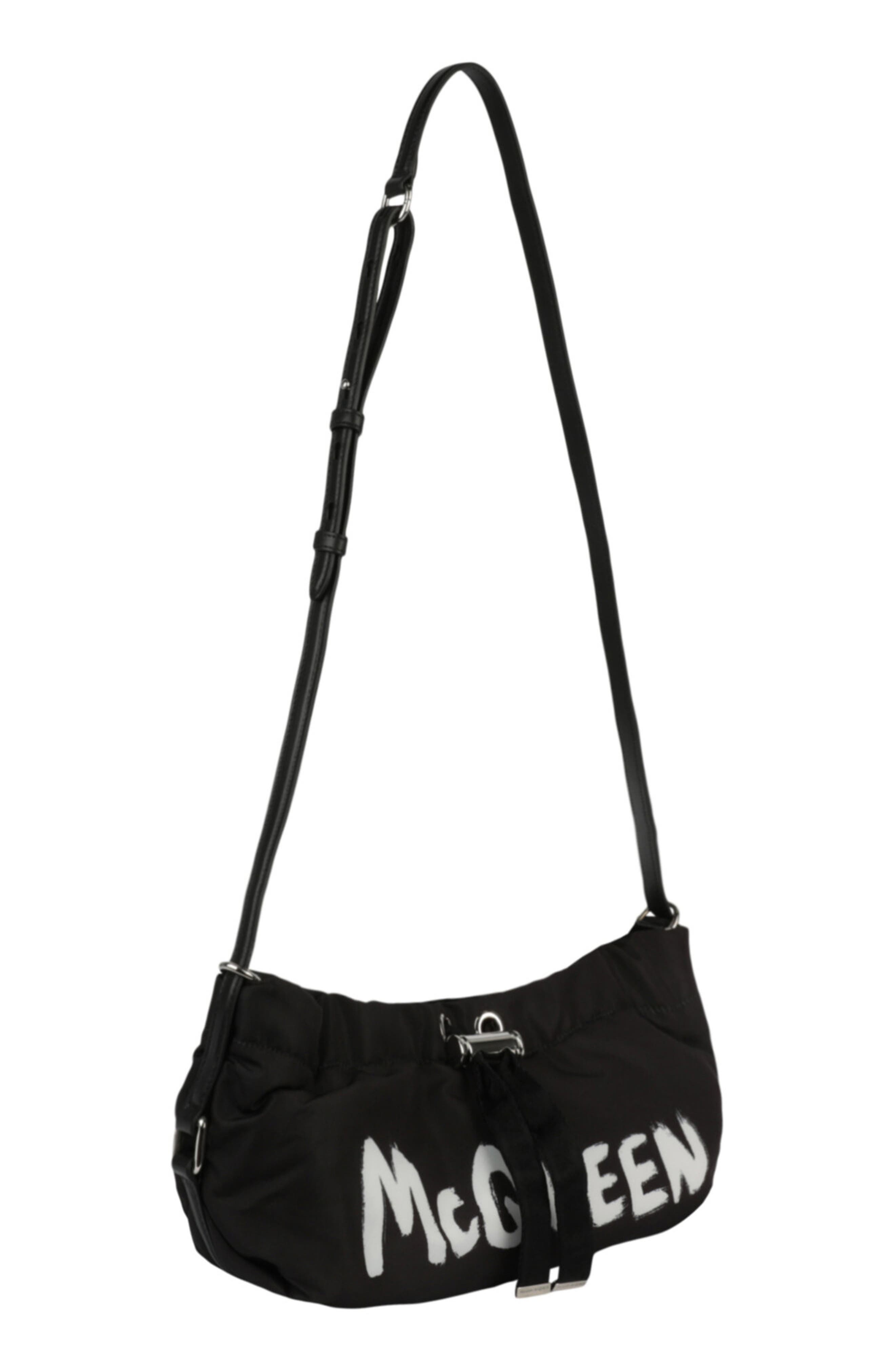 McQueen The Bundle Graffiti Small Shoulder Bag, Alternate, color, 