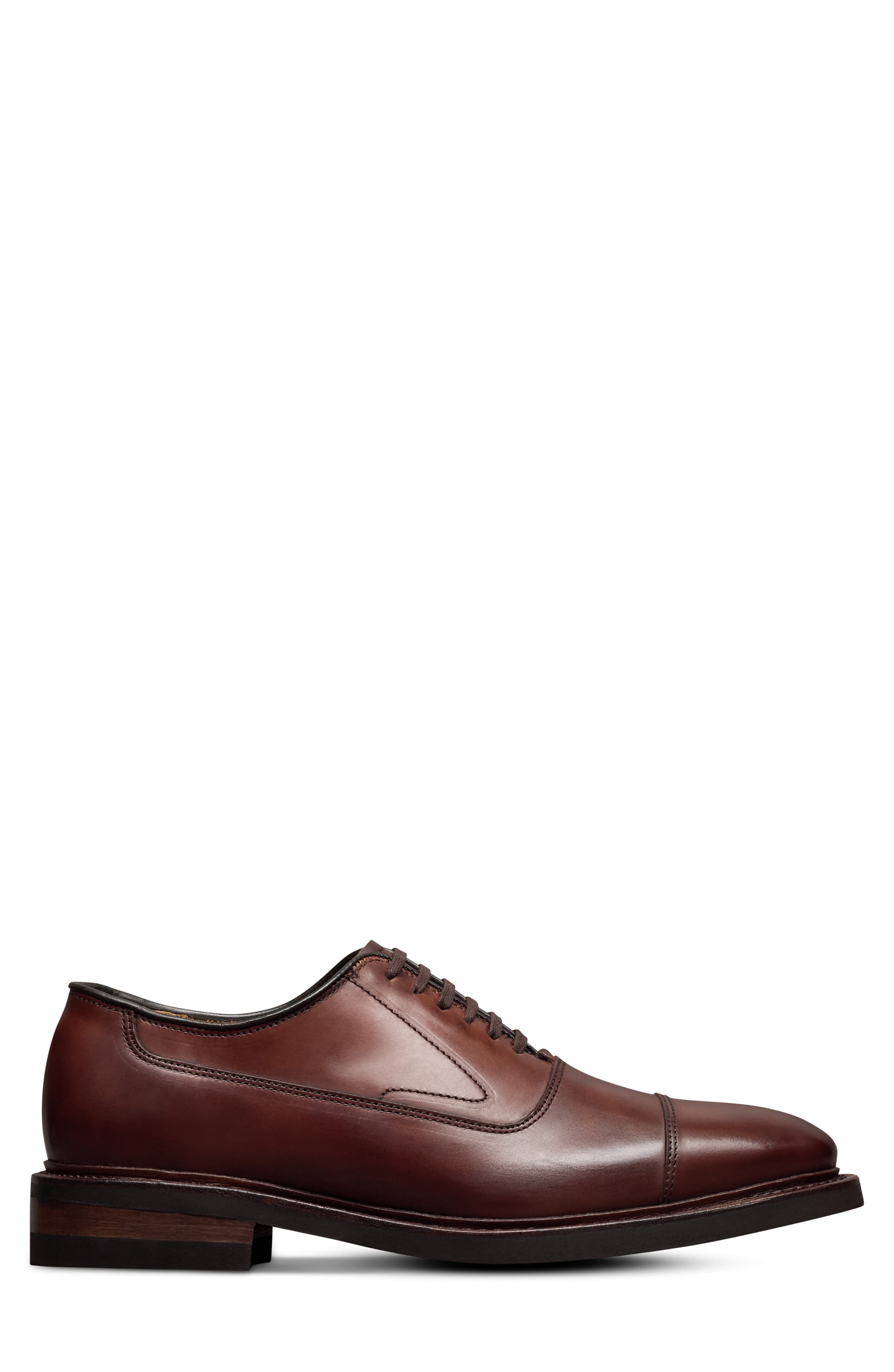 Rhett Cap Toe Oxford Dress Shoe, Alternate, color, CHILI