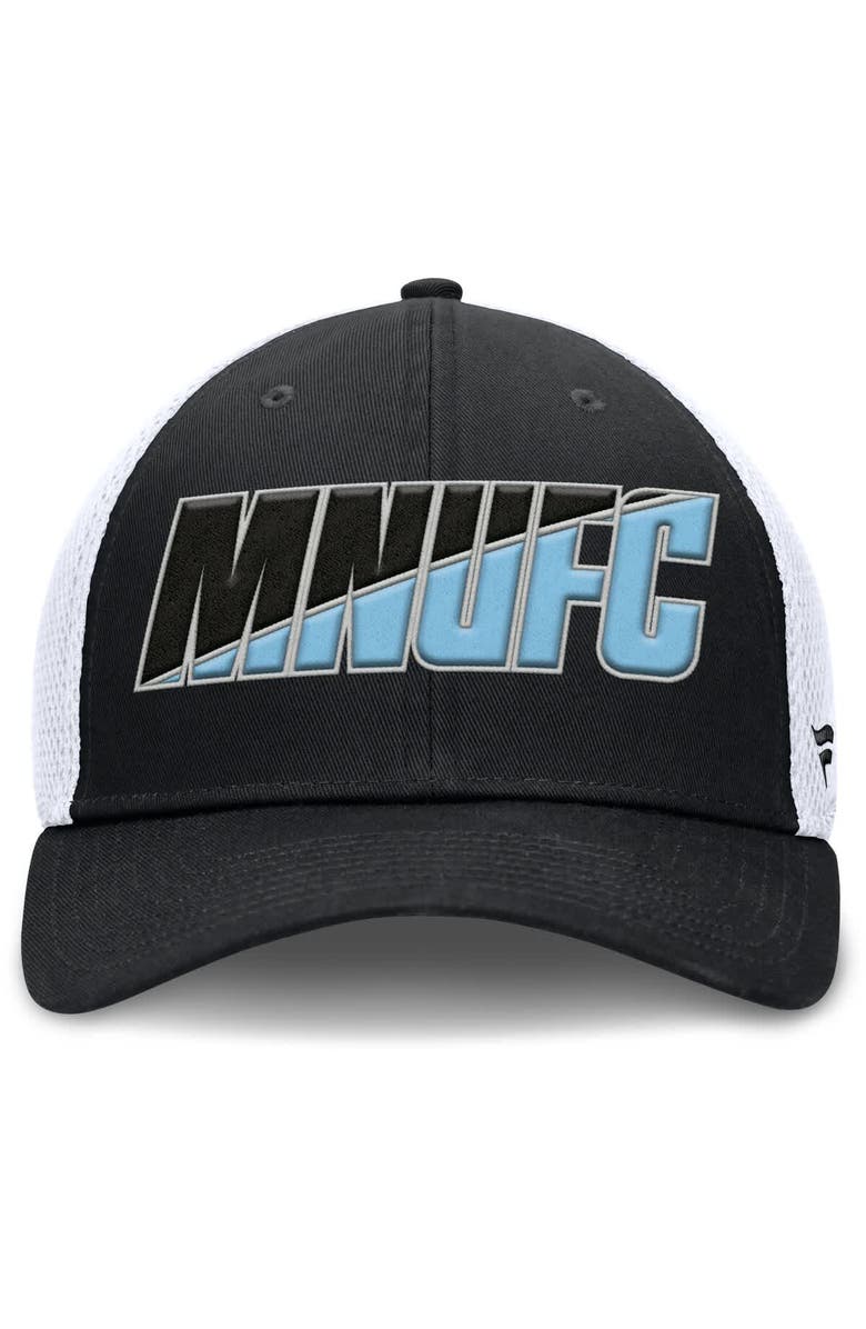 FANATICS Men's Fanatics Black Minnesota United FC Rocket Flex Hat, Alternate, color, Black