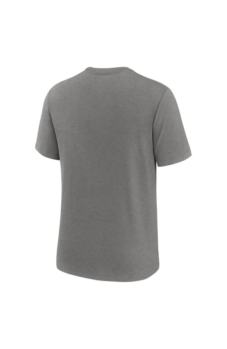 Nike Men's Nike Heather Gray New York Yankees Local Hometown Tri-Blend T-Shirt, Alternate, color, Heather Gray
