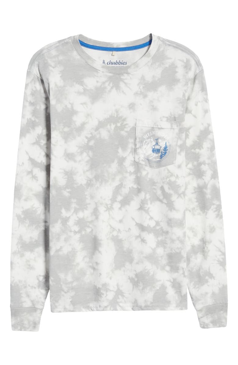 Chubbies Long Sleeve Pocket Graphic T-Shirt, Alternate, color, 