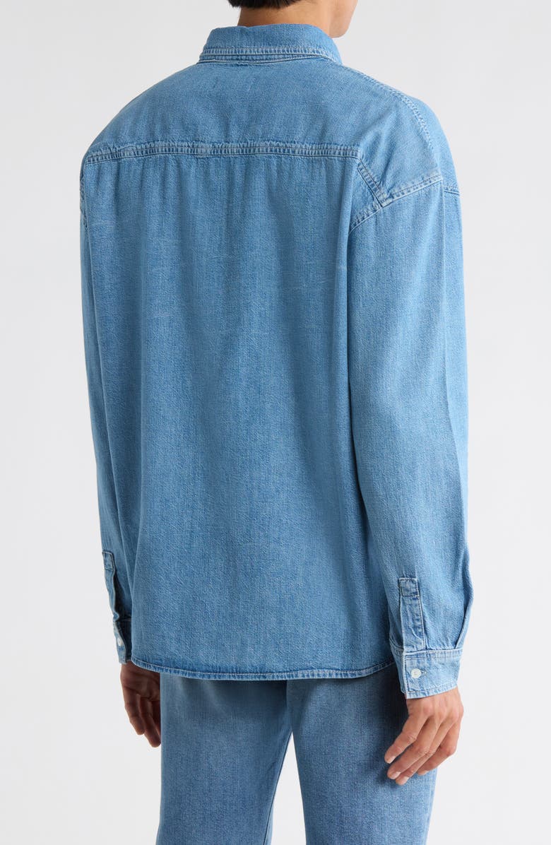 FRAME Modern Denim Button-Down Shirt, Alternate, color, District