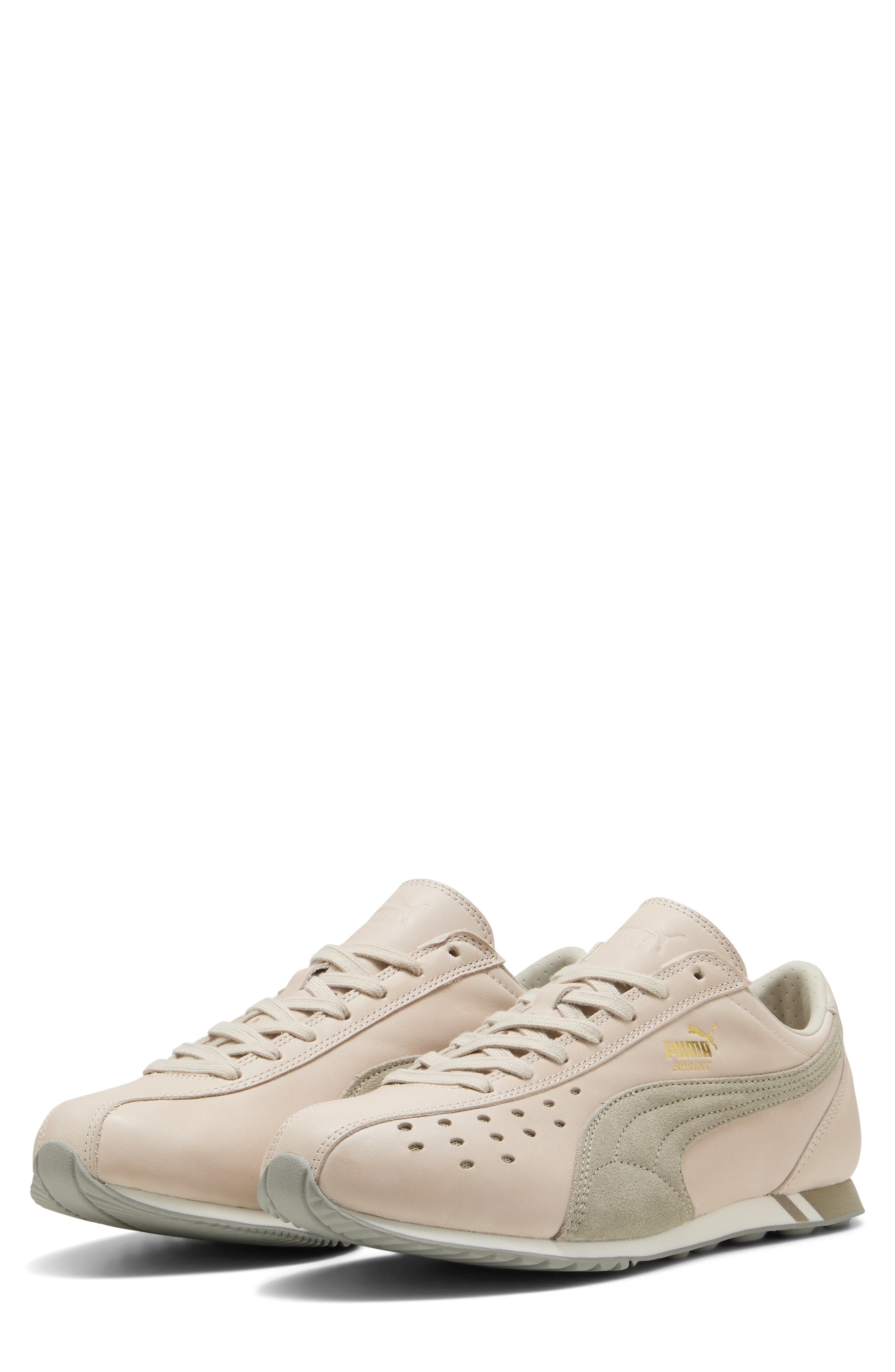 PUMA Sprint Premium Sneaker, Main, color, Desert Dust/ Birch Tree