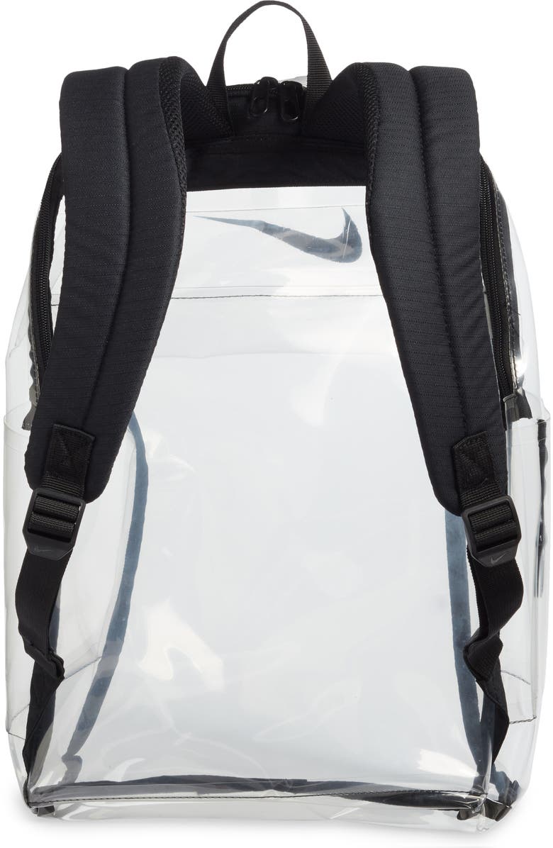 Nike Clear Backpack, Alternate, color,