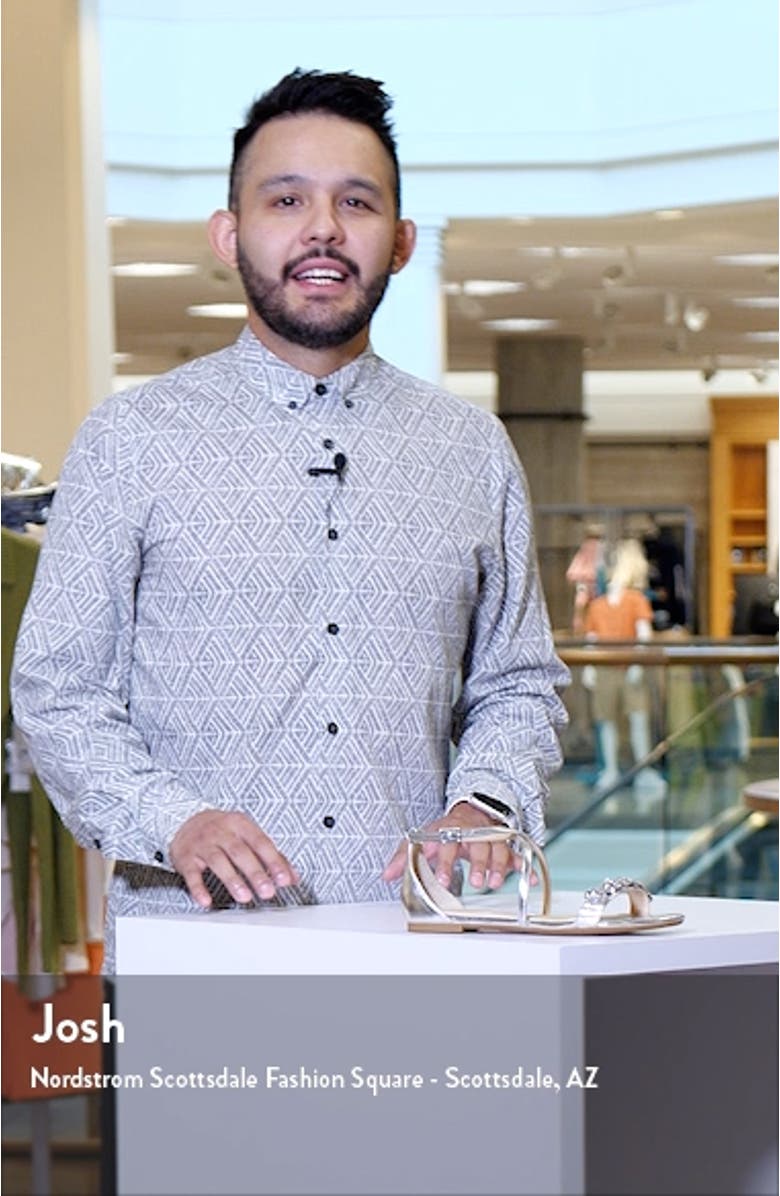 Tessy Embellished Sandal, sales video thumbnail