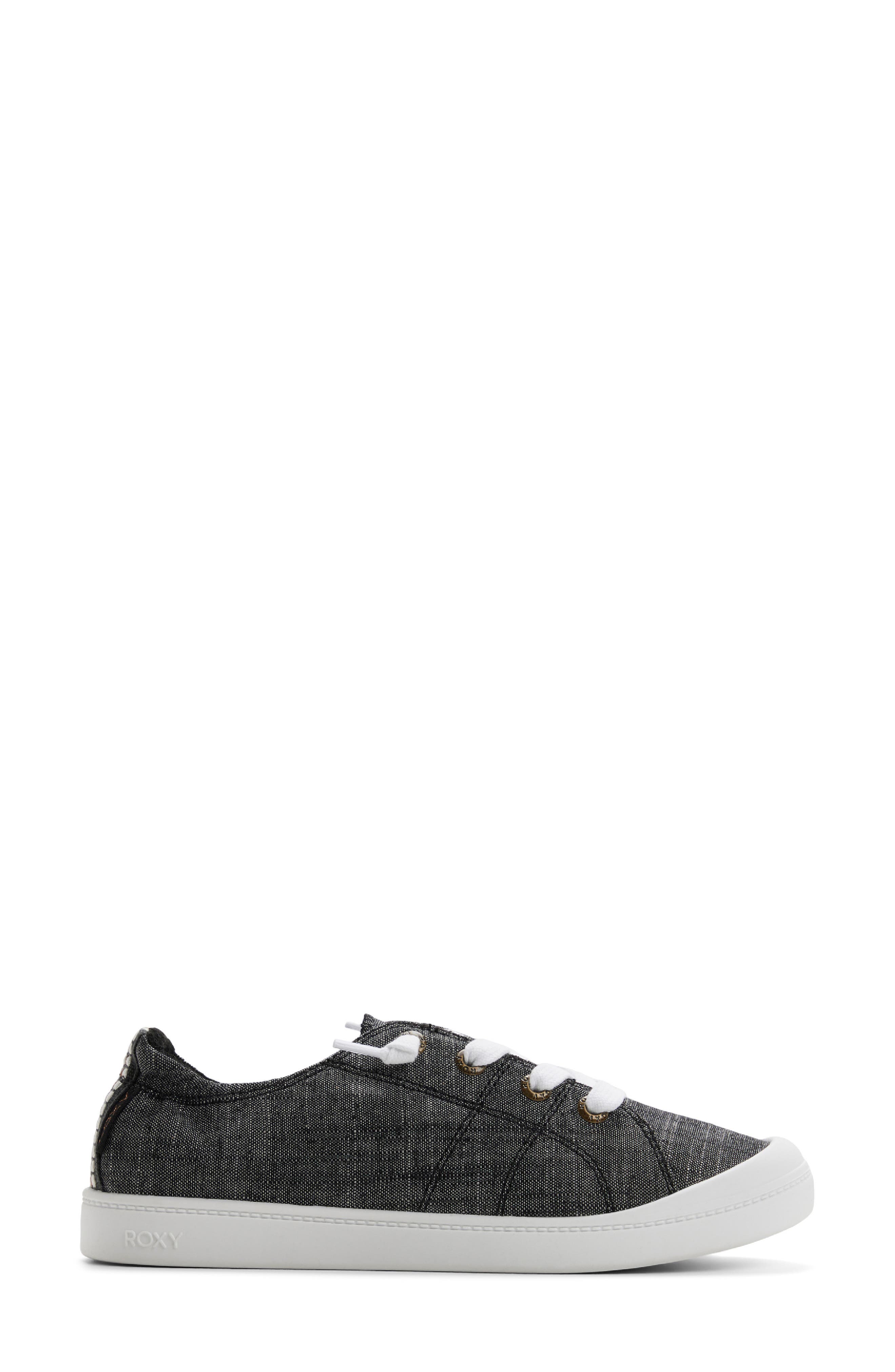 Roxy Bayshore Plus II Sneaker, Alternate, color, Open Black