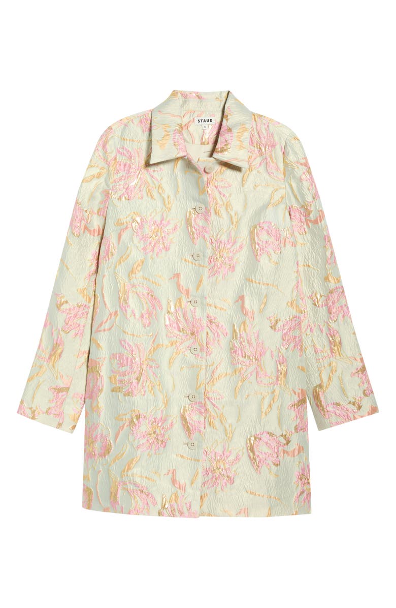 STAUD Halton Floral Jacquard Jacket, Alternate, color, Botanica A