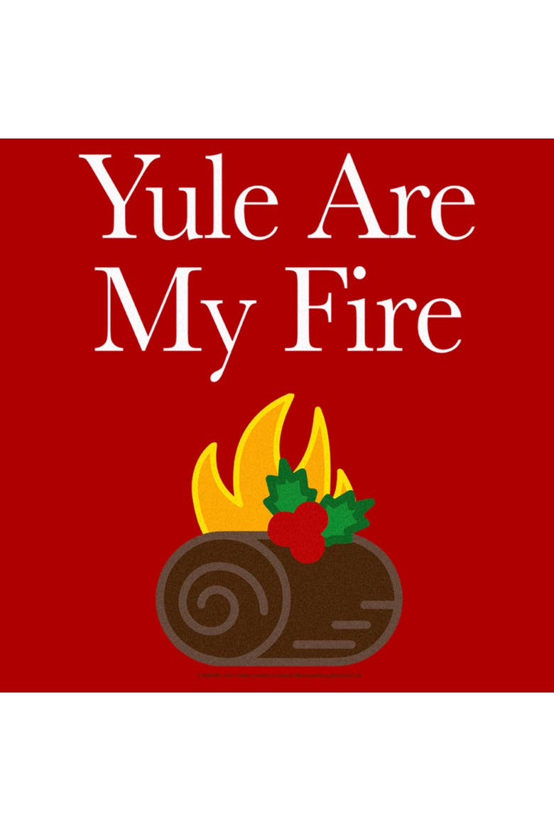 Men's Backstreet Boys Yule Are My Fire Graphic T-Shirt, Alternate, color, Red