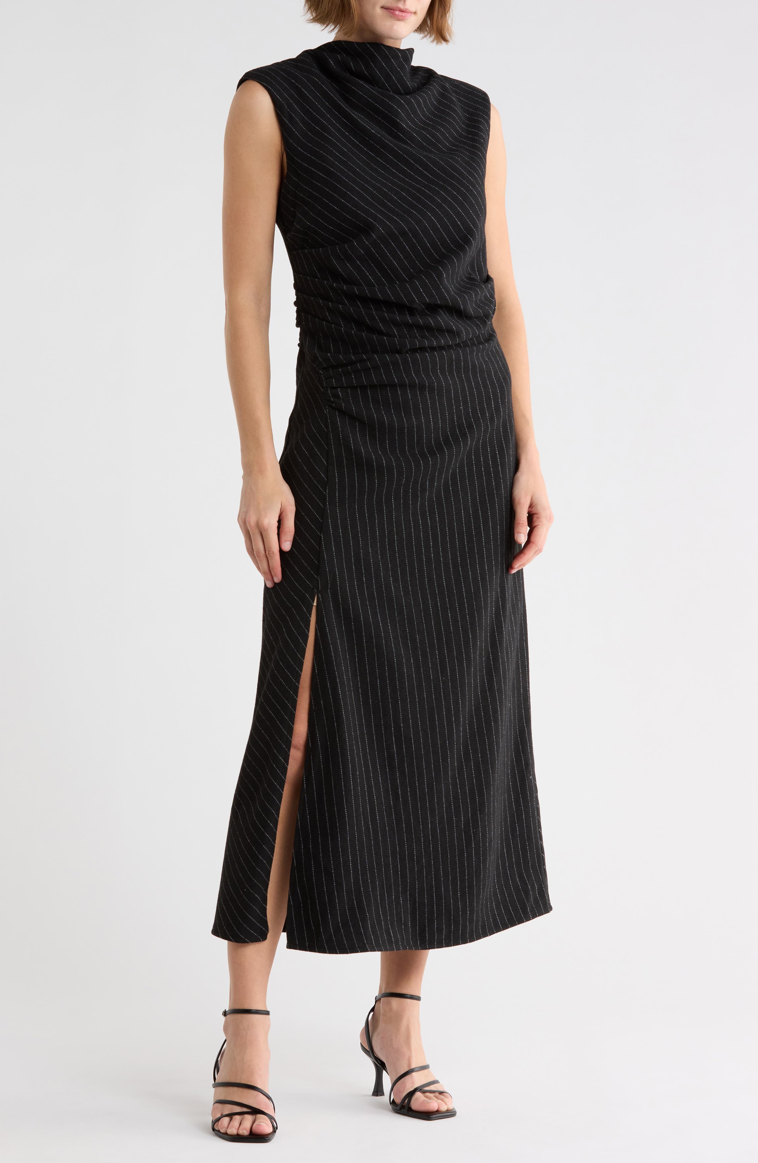 Beckett Wool Blend Sleeveless Dress